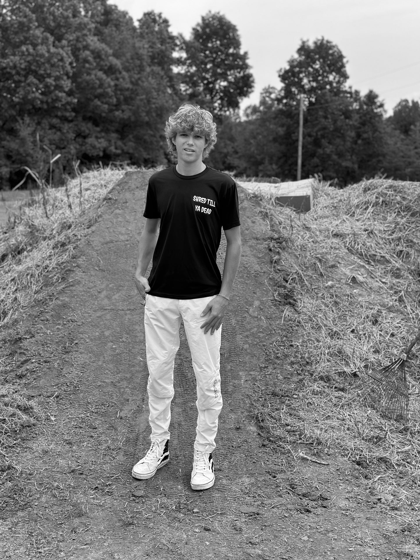 Shred till ya dead tee